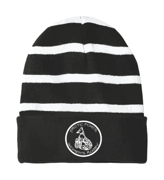 Arctic Foxes Sport-Tek Striped Beanie with Solid Band
